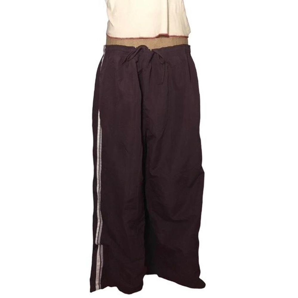 NuMetal Skater Streetwear Wilson Women's Purple and White Track Pants 90’s style